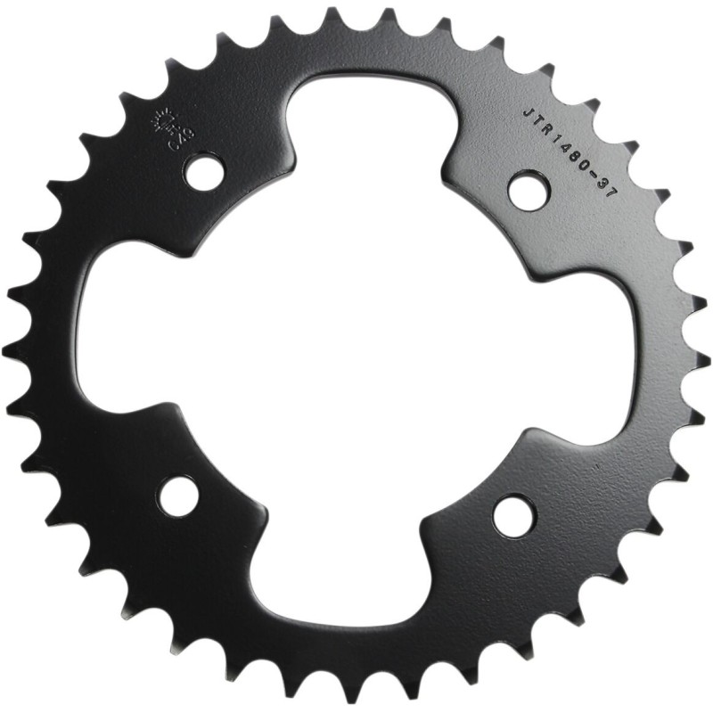 Couronne JT SPROCKETS JTR1480 37 dents - pas de 520 acier carbone C49 Couronne JT SPROCKETS JTR1480 37 dents - pas de 520 acier carbone C49