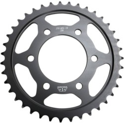 Couronne JT SPROCKETS JTR1489 ZBK 39 dents - pas de 525 acier carbone C49