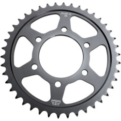 Couronne JT SPROCKETS JTR1489 ZBK 42 dents - pas de 525 acier carbone C49
