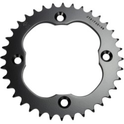 Couronne JT SPROCKETS JTR1760 36 dents - pas de 520 acier carbone C49