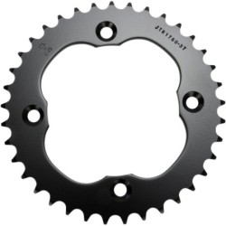 Couronne JT SPROCKETS JTR1760 37 dents - pas de 520 acier carbone C49