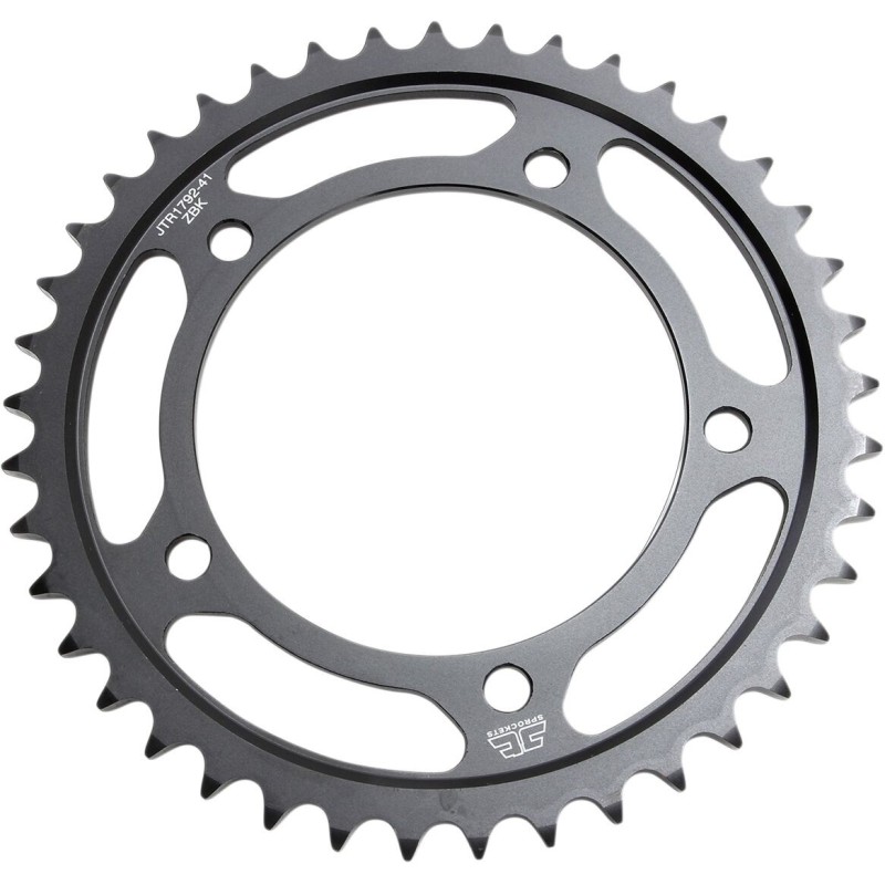 Couronne JT SPROCKETS JTR1792 ZBK 41 dents - pas de 525 acier carbone C49