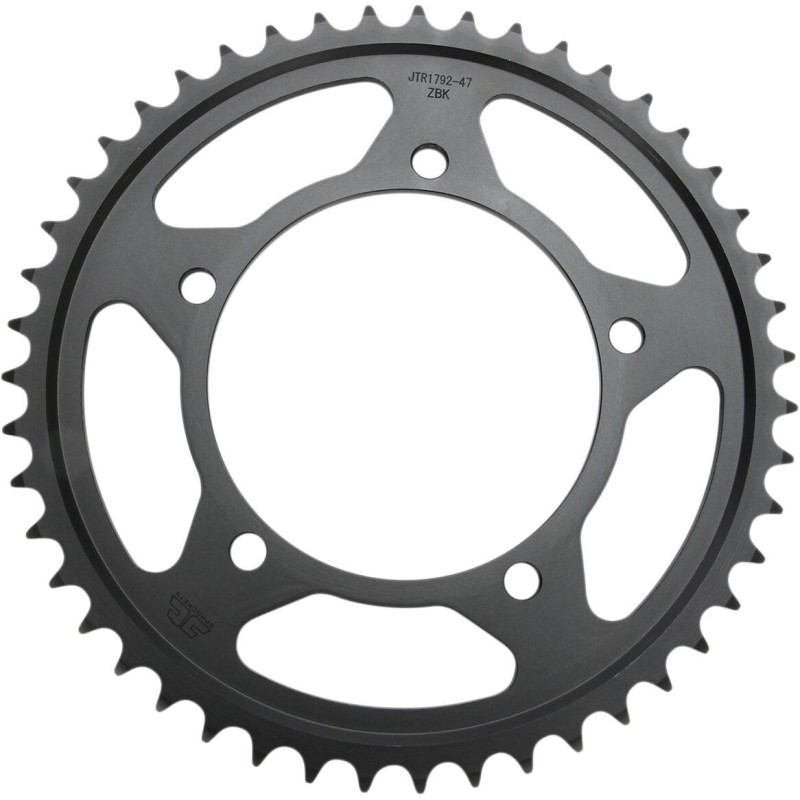 Couronne JT SPROCKETS JTR1792 ZBK 45 dents - pas de 525 acier carbone C49