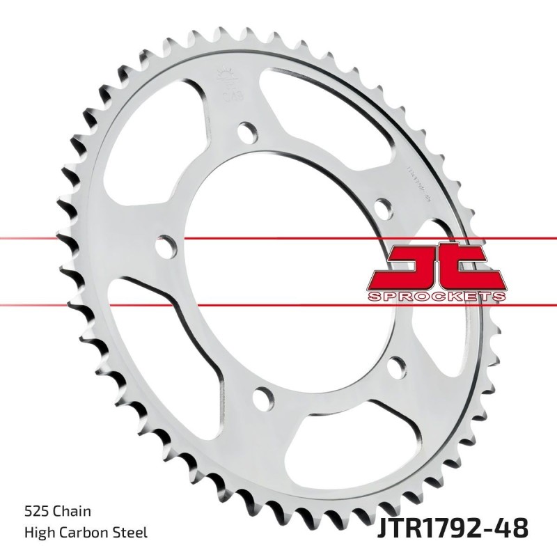 Couronne JT SPROCKETS JTR1792 48 dents - pas de 525 Couronne JT SPROCKETS JTR1792 48 dents - pas de 525