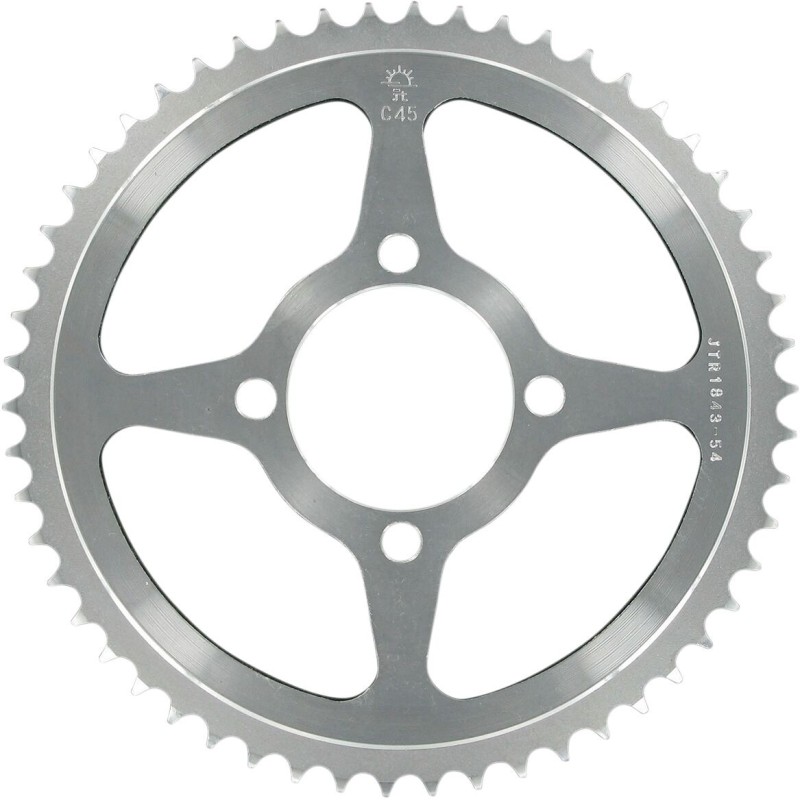 Couronne JT SPROCKETS JTR1843 49 dents - pas de 428 acier carbone C49 Couronne JT SPROCKETS JTR1843 49 dents - pas de 428 acier carbone C49