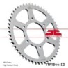 Couronne JT SPROCKETS aluminium ultra-light anti-boue 52 dents 428