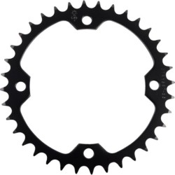 Couronne JT SPROCKETS JTR1857 36 dents - pas de 520 acier carbone C49 Noir