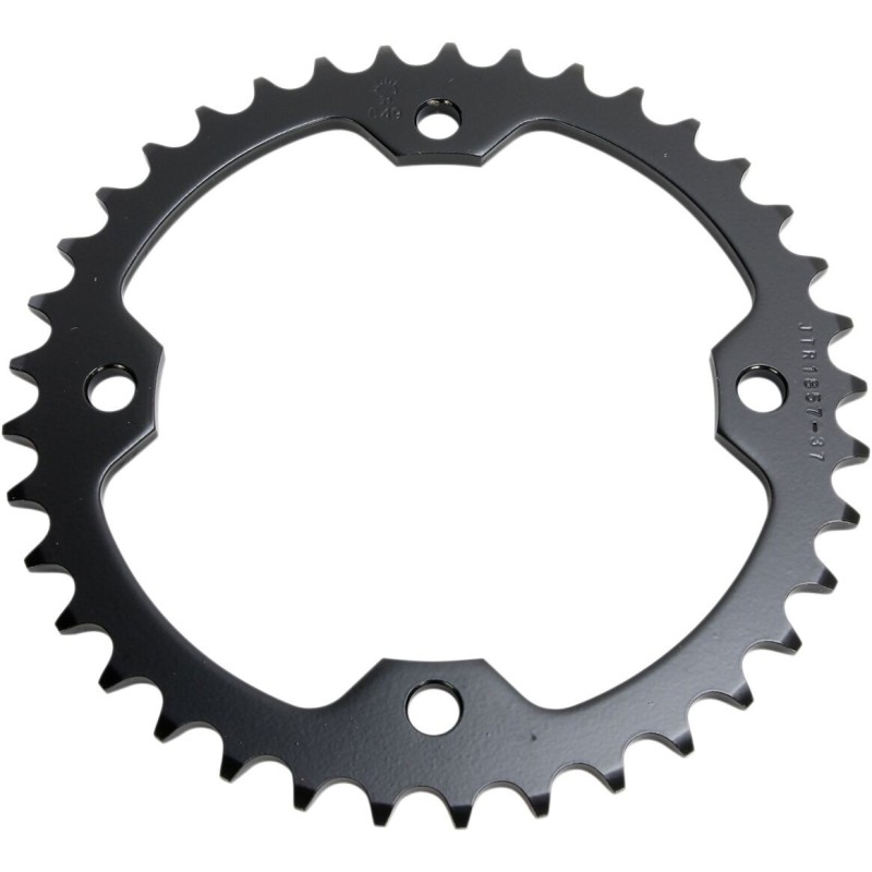Couronne JT SPROCKETS JTR1857 37 dents - pas de 520 acier carbone C49 Couronne JT SPROCKETS JTR1857 37 dents - pas de 520 acier carbone C49