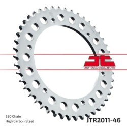 Couronne JT SPROCKETS JTR2011 46 dents - pas de 50 acier carbone C49