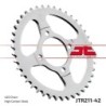 Couronne JT SPROCKETS JTR211 42 dents - pas de 420 acier carbone C49