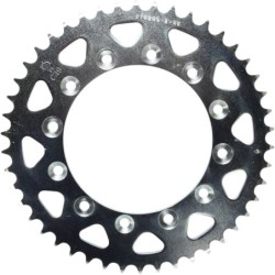 Couronne JT SPROCKETS JTR245/2 46 dents - pas de 520 acier carbone C49