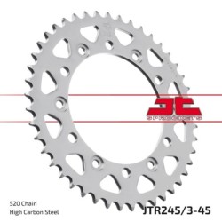 Couronne JT SPROCKETS JTR245/3 45 dents - pas de 520 acier carbone C49