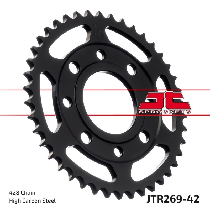 Couronne JT SPROCKETS JTR269 42 dents - pas de 428 Couronne JT SPROCKETS JTR269 42 dents - pas de 428