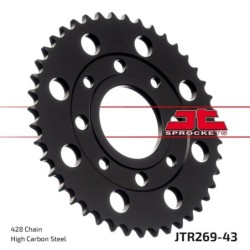 Couronne JT SPROCKETS JTR269 43 dents - pas de 428