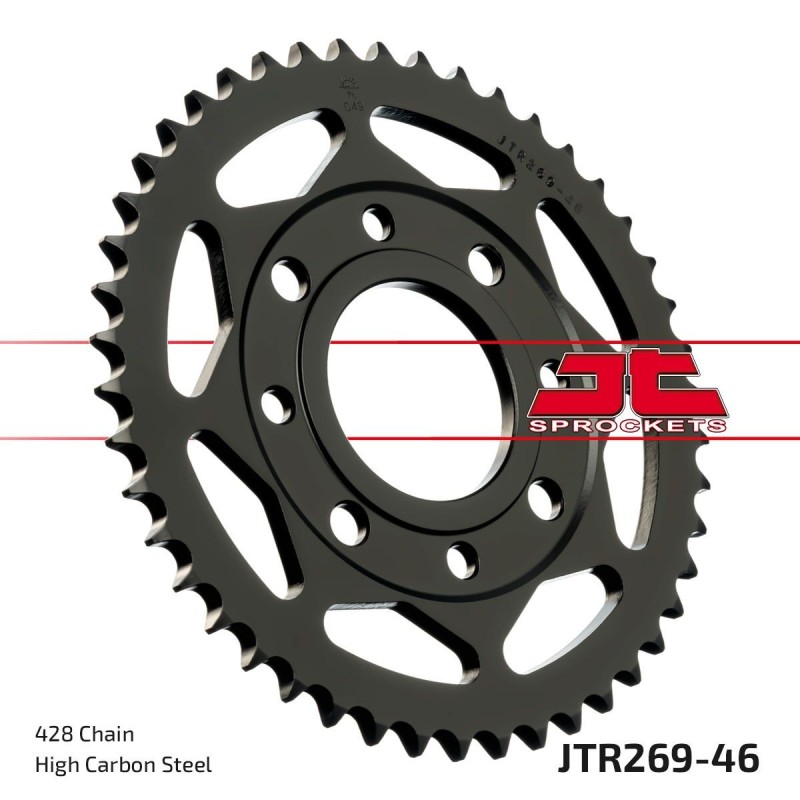 Couronne JT SPROCKETS JTR269 46 dents - pas de 428 Couronne JT SPROCKETS JTR269 46 dents - pas de 428