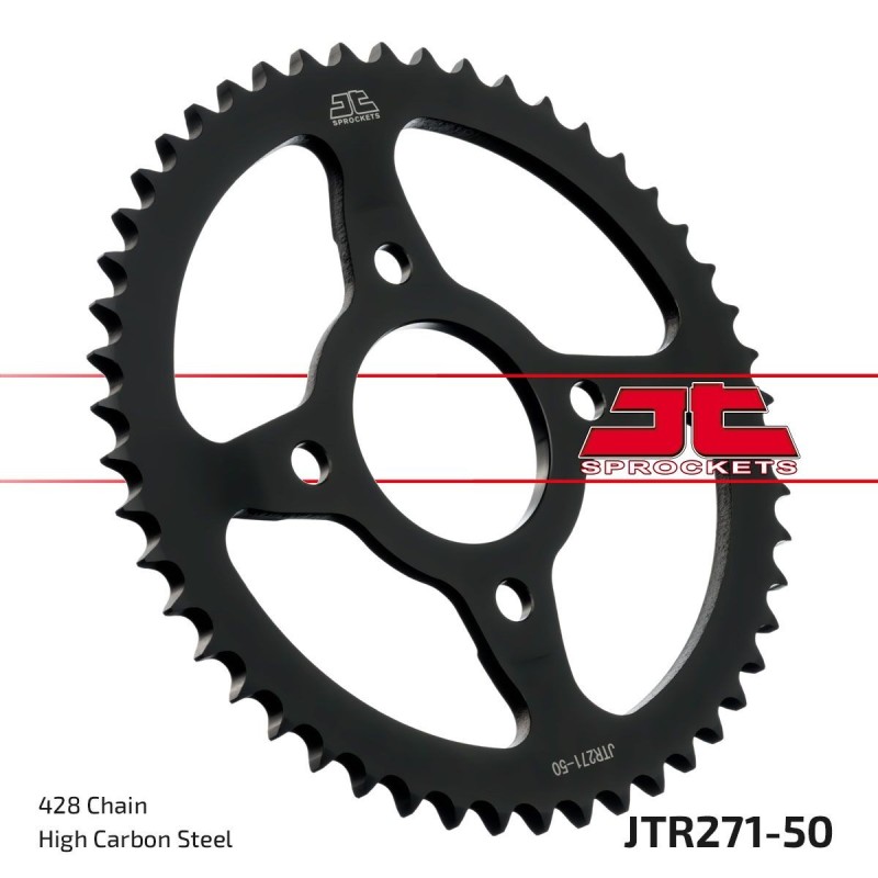 Couronne JT SPROCKETS JTR271 50 dents - pas de 428