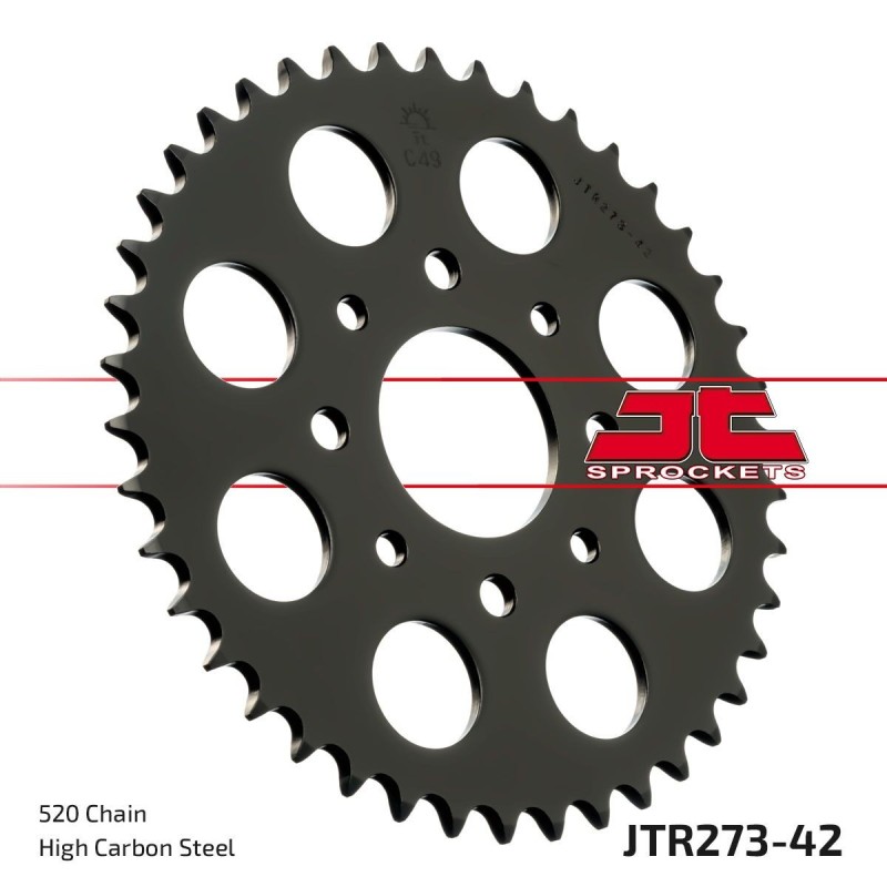 Couronne JT SPROCKETS JTR273 42 dents - pas de 520