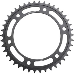 Couronne JT SPROCKETS JTR3 ZBK 42 dents - pas de 525 acier carbone C49 Noir