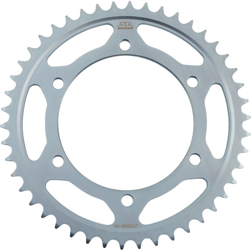 Couronne JT SPROCKETS JTR300 46 dents - pas de 525 acier carbone C49 Couronne JT SPROCKETS JTR300 46 dents - pas de 525 acier carbone C49