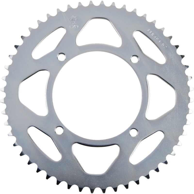 Couronne JT SPROCKETS JTR461 52 dents - pas de 420 acier carbone C49 Couronne JT SPROCKETS JTR461 52 dents - pas de 420 acier carbone C49