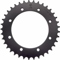 Couronne JT SPROCKETS aluminium ultra-light anti-boue 37 dents 520