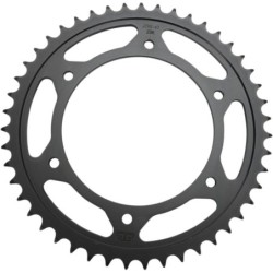 Couronne JT SPROCKETS JTR5 ZBK 47 dents - pas de 520 acier carbone C49 Noir