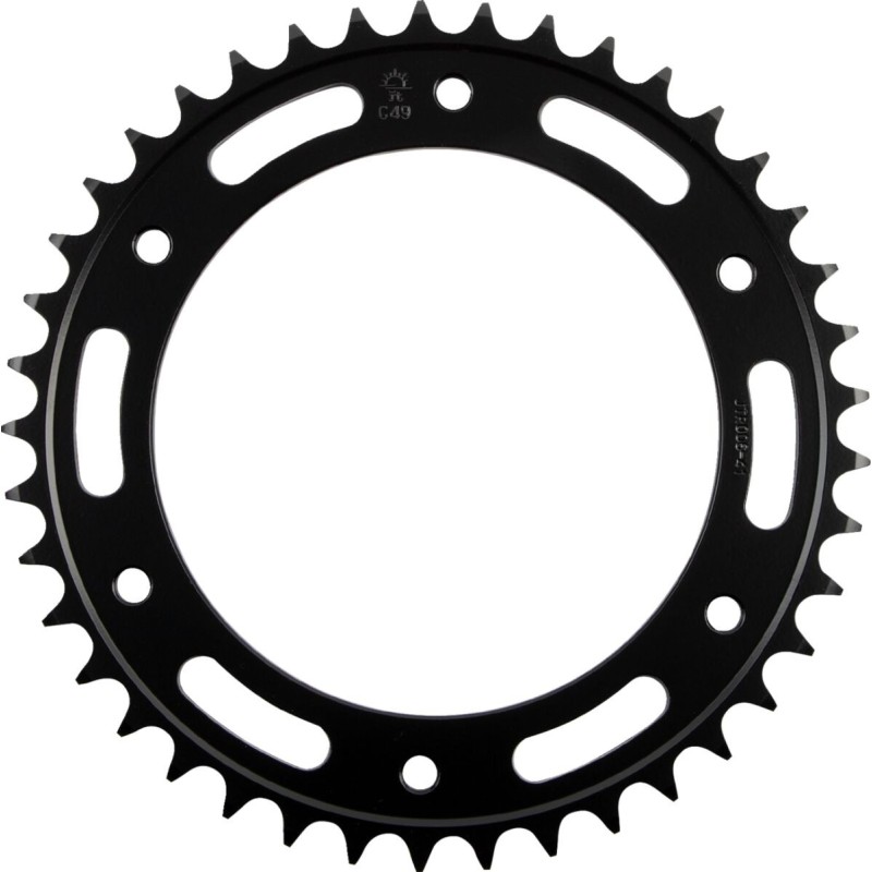 Couronne JT SPROCKETS JTR6 41 dents - pas de 525 acier carbone C49 Couronne JT SPROCKETS JTR6 41 dents - pas de 525 acier carbone C49