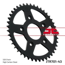 Couronne JT SPROCKETS JTR701 43 dents - pas de 520