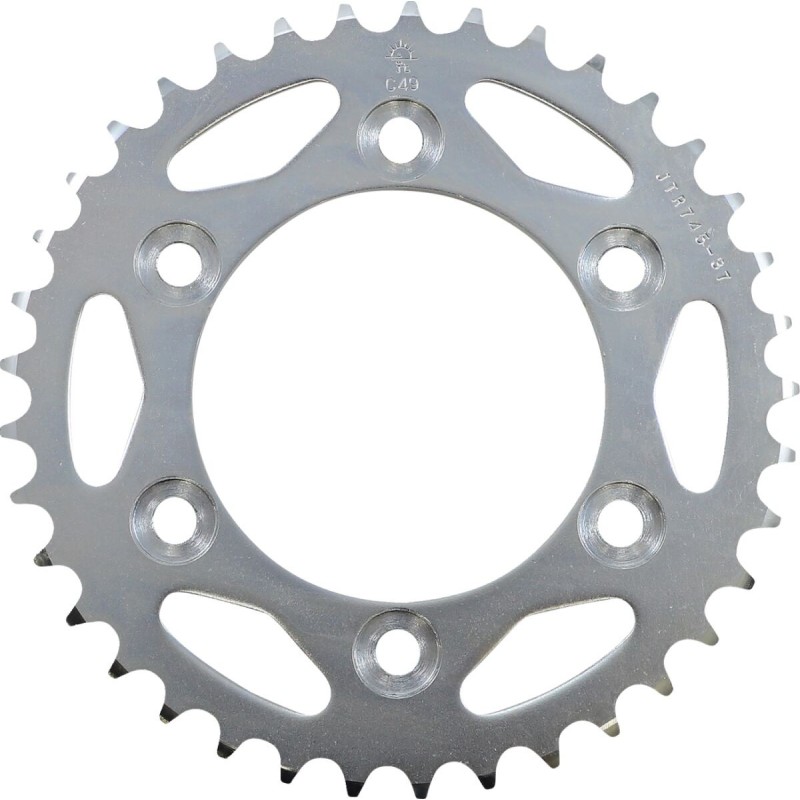 Couronne JT SPROCKETS JTR745 37 dents - pas de 525 acier carbone Couronne JT SPROCKETS JTR745 37 dents - pas de 525 acier carbone
