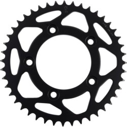 Couronne JT SPROCKETS JTR746 44 dents - pas de 520 acier carbone C49 Noir