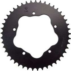 Couronne JT SPROCKETS aluminium ultra-light anti-boue 525 45 dents