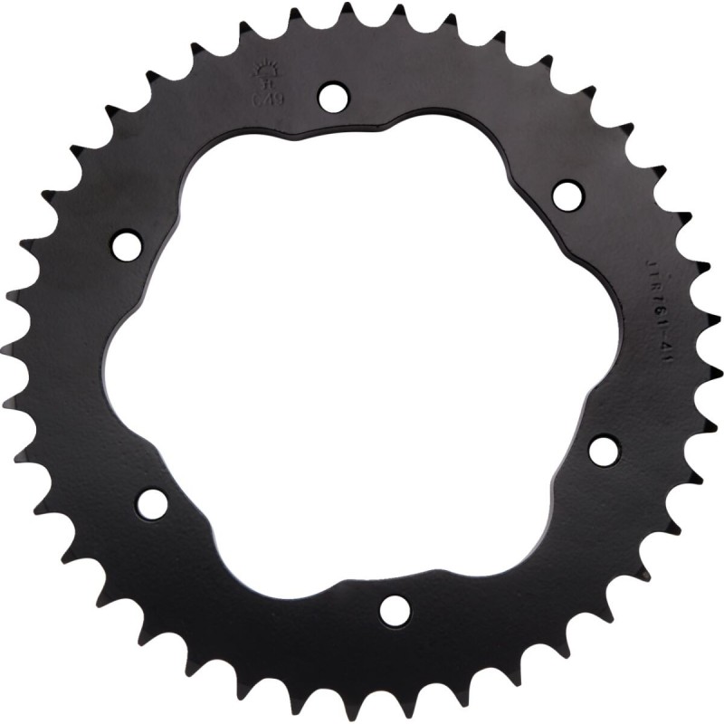 Couronne JT SPROCKETS aluminium ultra-light anti-boue 525 41 dents Couronne JT SPROCKETS aluminium ultra-light anti-boue 525 41 dents
