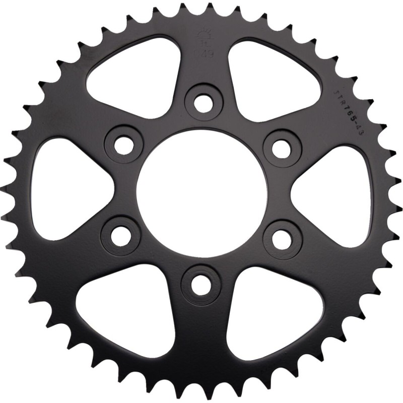 Couronne JT SPROCKETS aluminium ultra-light anti-boue 43 dents 525 Couronne JT SPROCKETS aluminium ultra-light anti-boue 43 dents 525