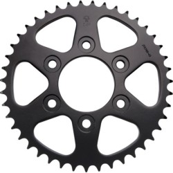 Couronne JT SPROCKETS aluminium ultra-light anti-boue 43 dents 530