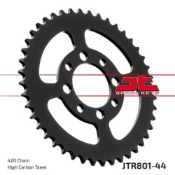 Couronne JT SPROCKETS JTR801 44 dents - pas de 420 acier carbone C49