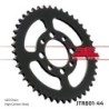 Couronne JT SPROCKETS JTR801 44 dents - pas de 420 acier carbone C49