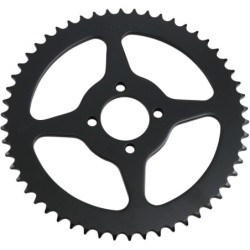 Couronne JT SPROCKETS JTR833 54 dents - pas de 428 acier carbone C49 Noir