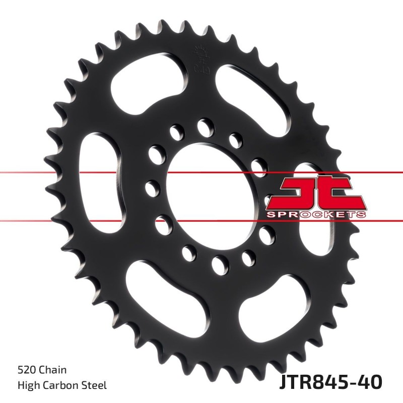 Couronne JT SPROCKETS JTR845 40 dents - pas de 520 Couronne JT SPROCKETS JTR845 40 dents - pas de 520