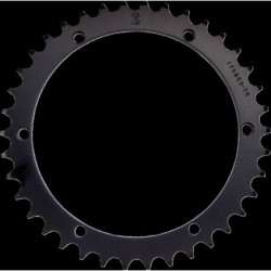 Couronne JT SPROCKETS YAMAHA YZ WR avant 1998 38 dents - pas de 520 acier carbone C49 Noir