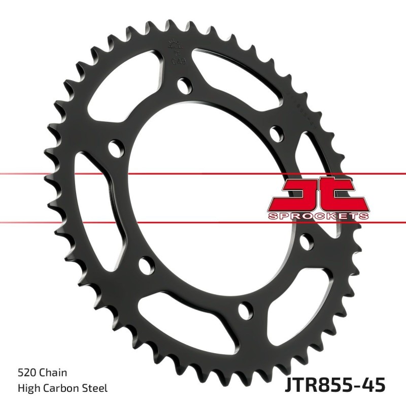 Couronne JT SPROCKETS JTR855 45 dents - pas de 520 Couronne JT SPROCKETS JTR855 45 dents - pas de 520