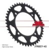 Couronne JT SPROCKETS JTR857 ZBK 45 dents - pas de 520 acier carbone C49 Noir