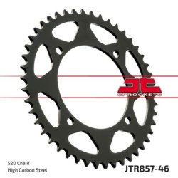 Couronne JT SPROCKETS JTR857 46 dents - pas de 520 acier carbone C49