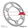 Couronne JT SPROCKETS JTR859 ZBK 47 dents - pas de 50 acier carbone C49