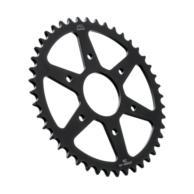Couronne JT SPROCKETS aluminium ultra-light anti-boue 44 dents 520 Noir Couronne JT SPROCKETS aluminium ultra-light anti-boue 44 dents 520 Noir