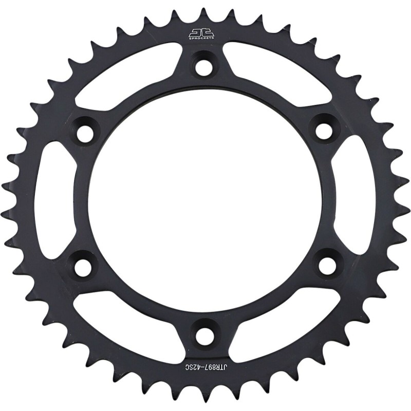 Couronne JT SPROCKETS SX SXF EXC EXCF / TC TE FC FE / MC MCF EC ECF aluminium ultra-light anti-boue 42 dents 520 SC