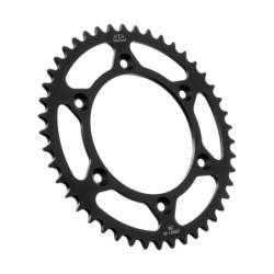 Couronne JT SPROCKETS SX SXF EXC EXCF / TC TE FC FE / MC MCF EC ECF ZBK 45 dents - pas de 520 acier carbone C49 Noir