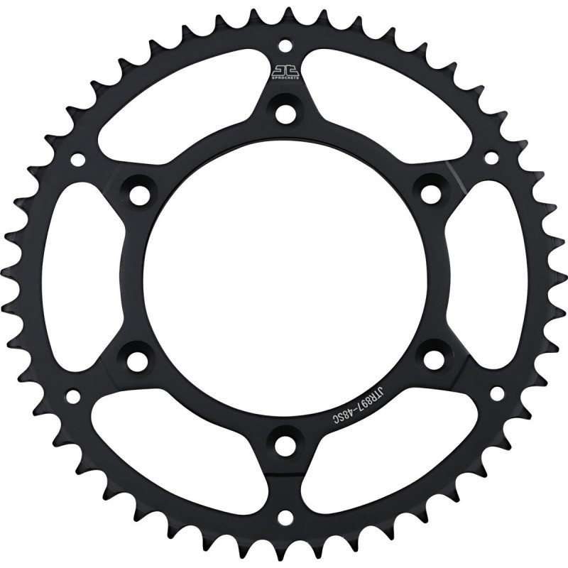 Couronne JT SPROCKETS SX SXF EXC EXCF / TC TE FC FE / MC MCF EC ECF acier 48 dents Couronne JT SPROCKETS SX SXF EXC EXCF / TC TE FC FE / MC MCF EC ECF acier 48 dents
