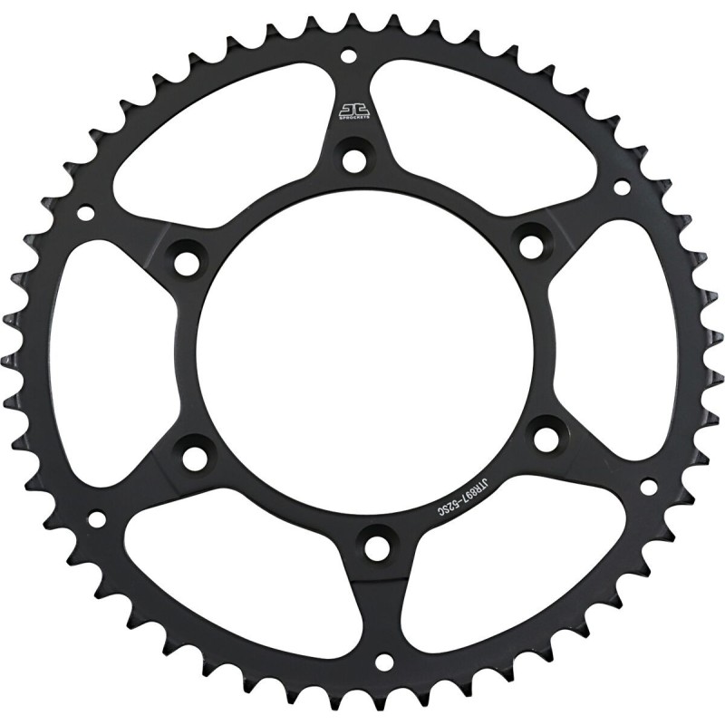 Couronne JT SPROCKETS SX SXF EXC EXCF / TC TE FC FE / MC MCF EC ECF acier 52 dents Couronne JT SPROCKETS SX SXF EXC EXCF / TC TE FC FE / MC MCF EC ECF acier 52 dents