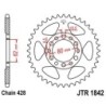 Couronne JT SPROCKETS acier standard 1842 - 37 dents pas de 428