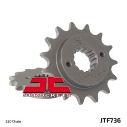 Pignon JT SPROCKETS acier standard 736 - 13 dents pas de 520
